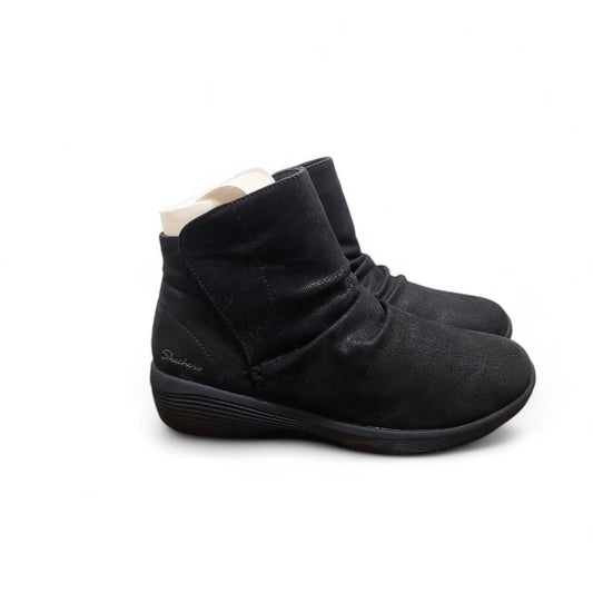 New Women's Skechers Arya Fresher Trick Vegan Booties Size 7.5 - Larmar's New And Used Products