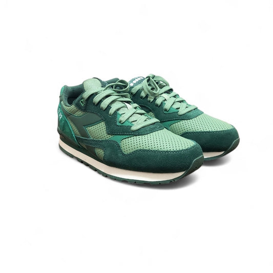 Diadora N92 Ivy Green Classic Running Sneakers - Men's Size 8 New No Box