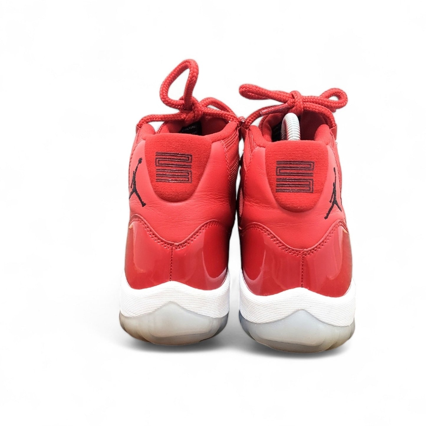 Jordan 11 Retro Win Like 96 Gym Red Basketball Sneakers - Men's Size 8