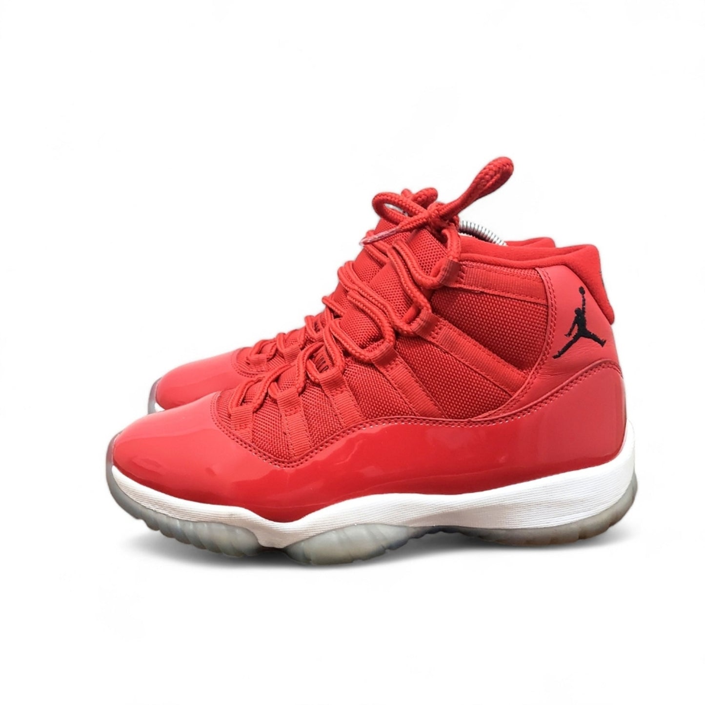 Jordan 11 Retro Win Like 96 Gym Red Basketball Sneakers - Men's Size 8