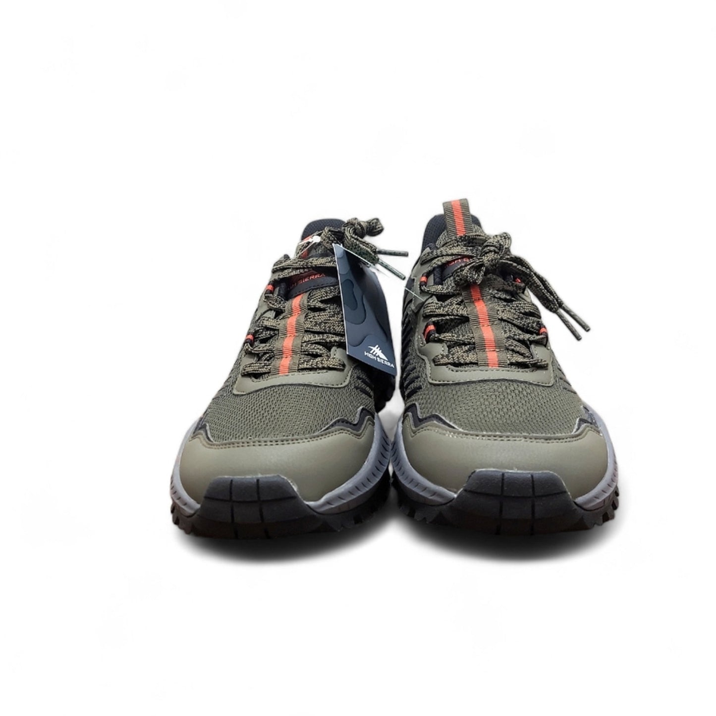 New High Sierra Alpine Low Hiker Shoes Trail Sneakers Olive Green - Larmar's New And Used Products