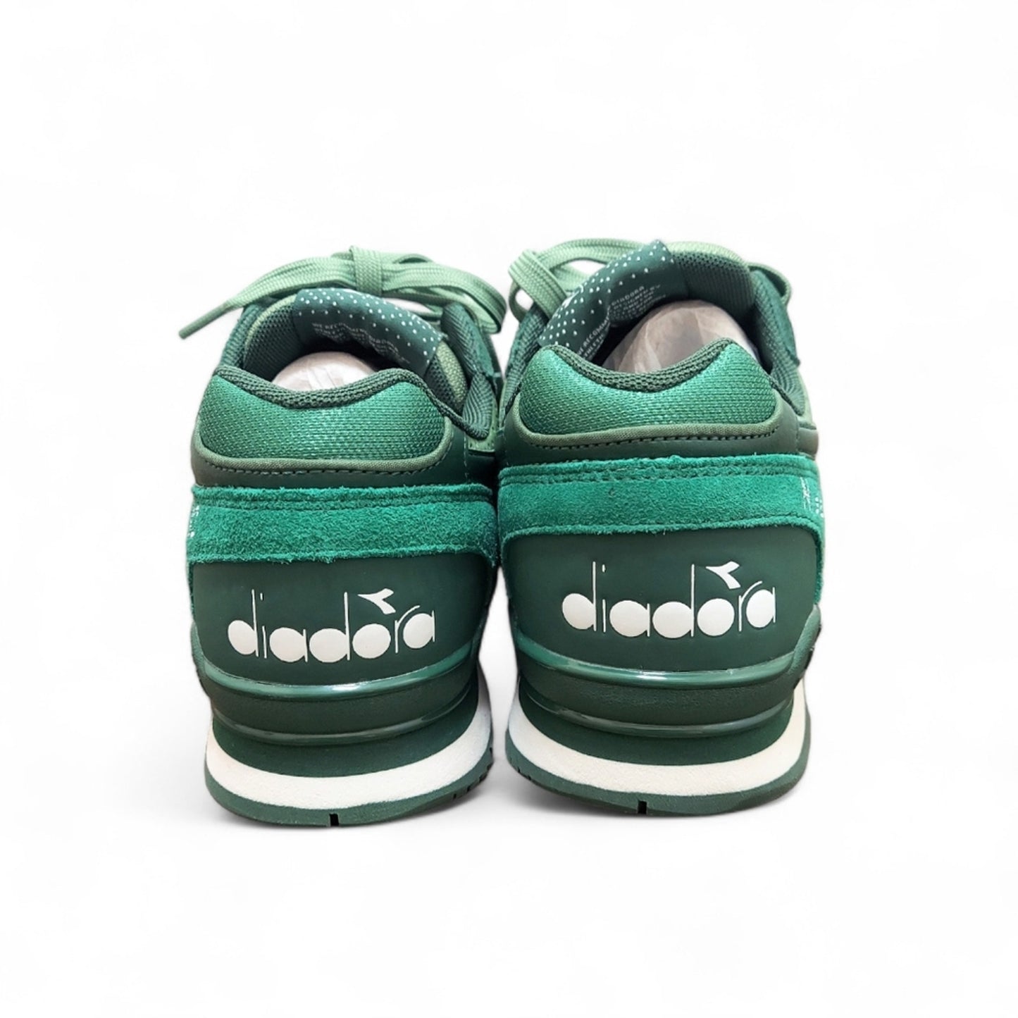 Diadora N92 Ivy Green Classic Running Sneakers - Men's Size 8 New No Box