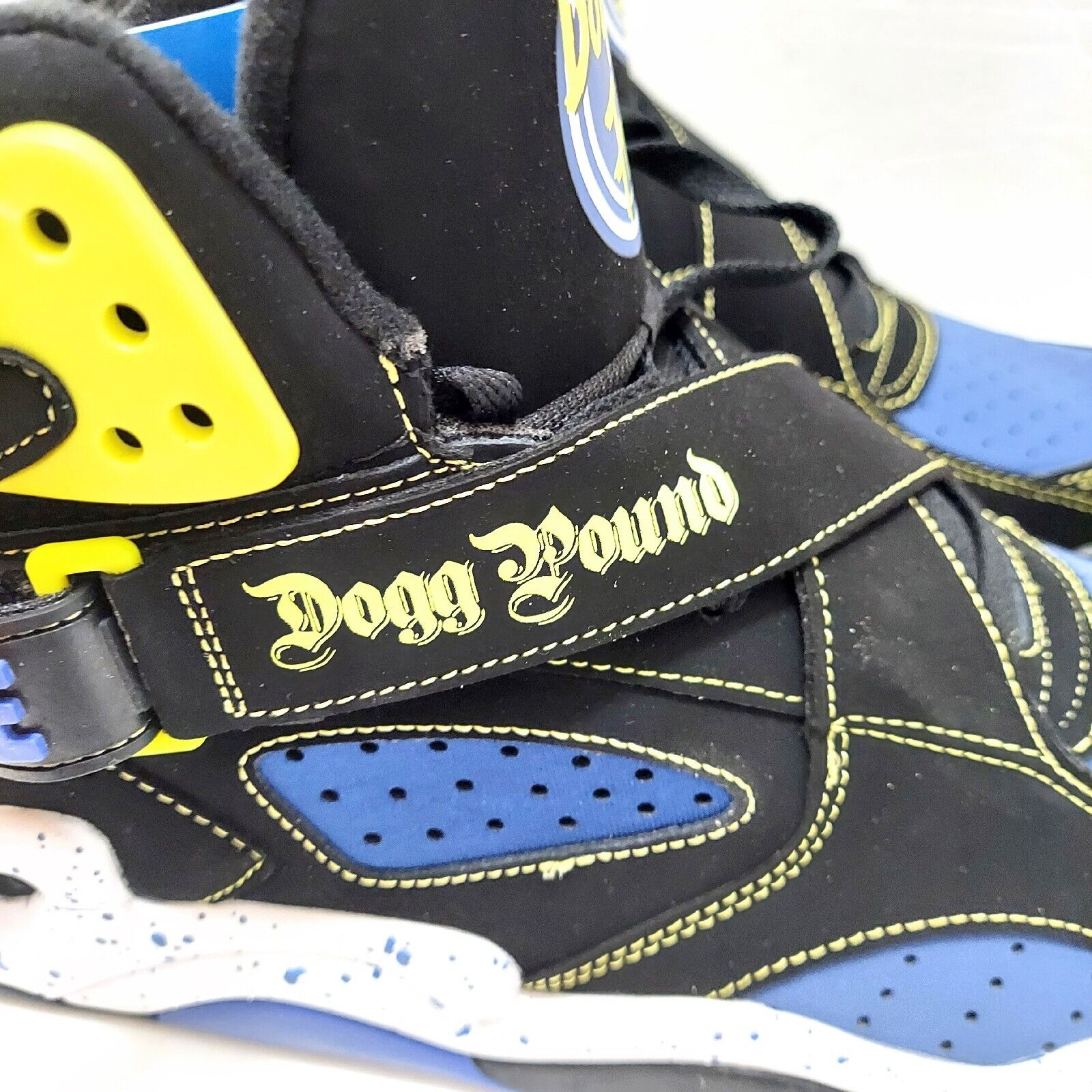 NEW Ewing Athletics Rogue x Dogg Pound Collab Sneakers (Black/Royal) - Larmar's New And Used Products
