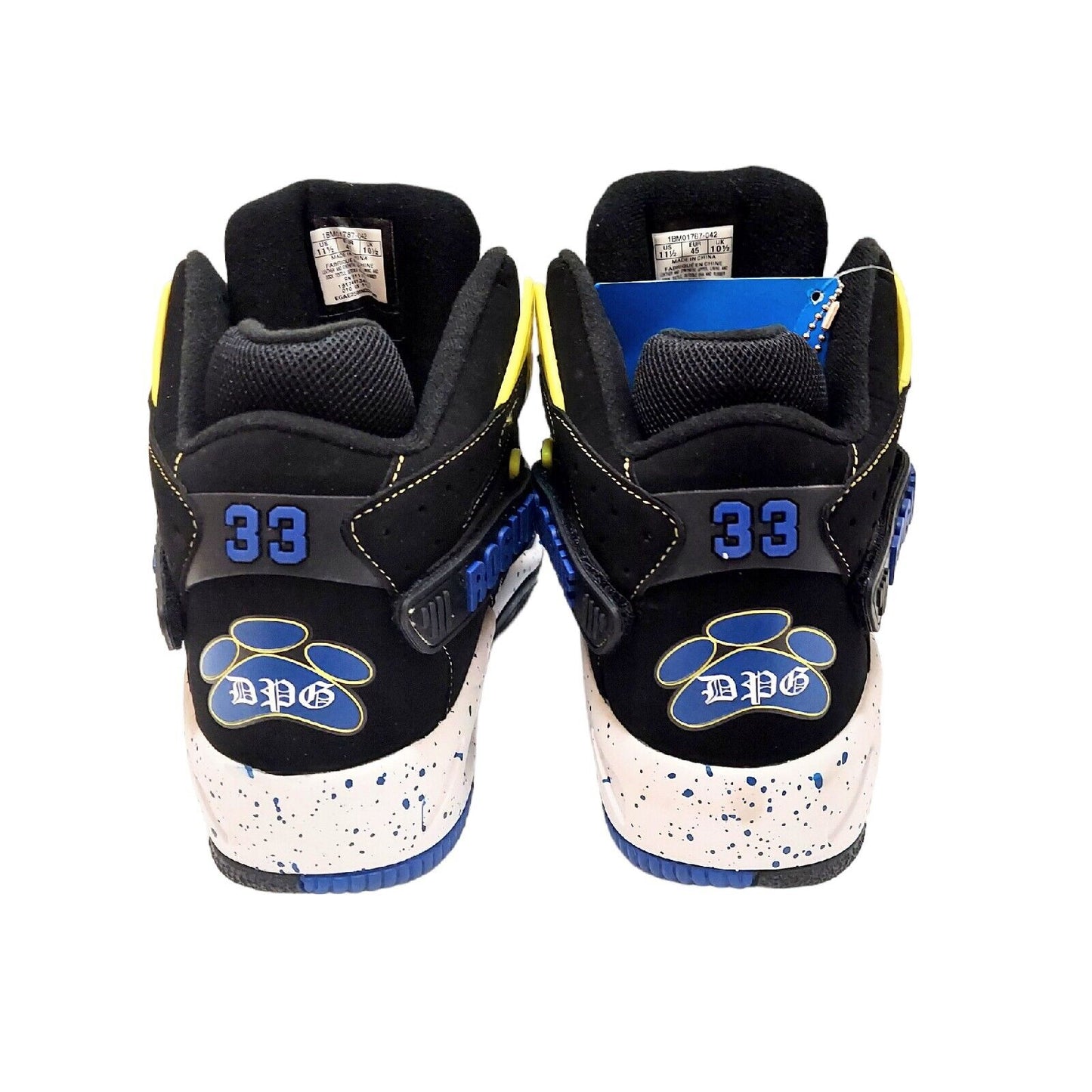 NEW Ewing Athletics Rogue x Dogg Pound Collab Sneakers (Black/Royal) - Larmar's New And Used Products