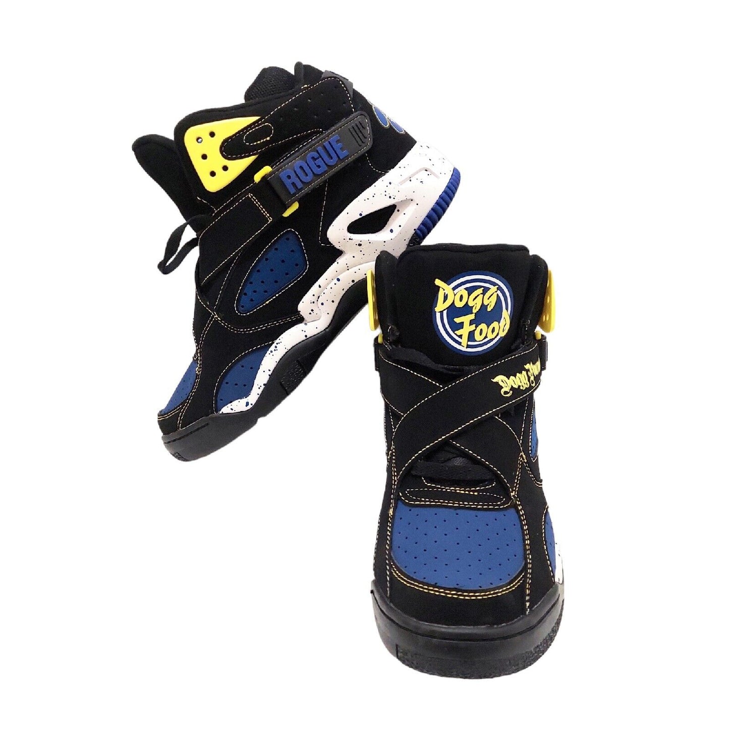 NEW Ewing Athletics Rogue x Dogg Pound Collab Sneakers (Black/Royal) - Larmar's New And Used Products