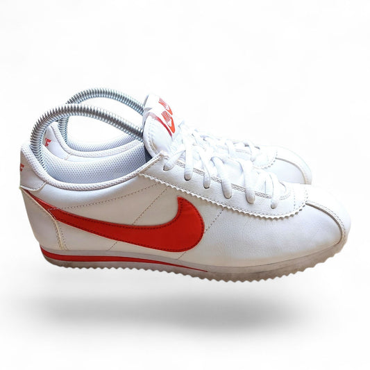 Nike Cortez Red White Leather Youth 6 / Women’s 7.5 Sneakers 749482-103 - Larmar's New And Used Products