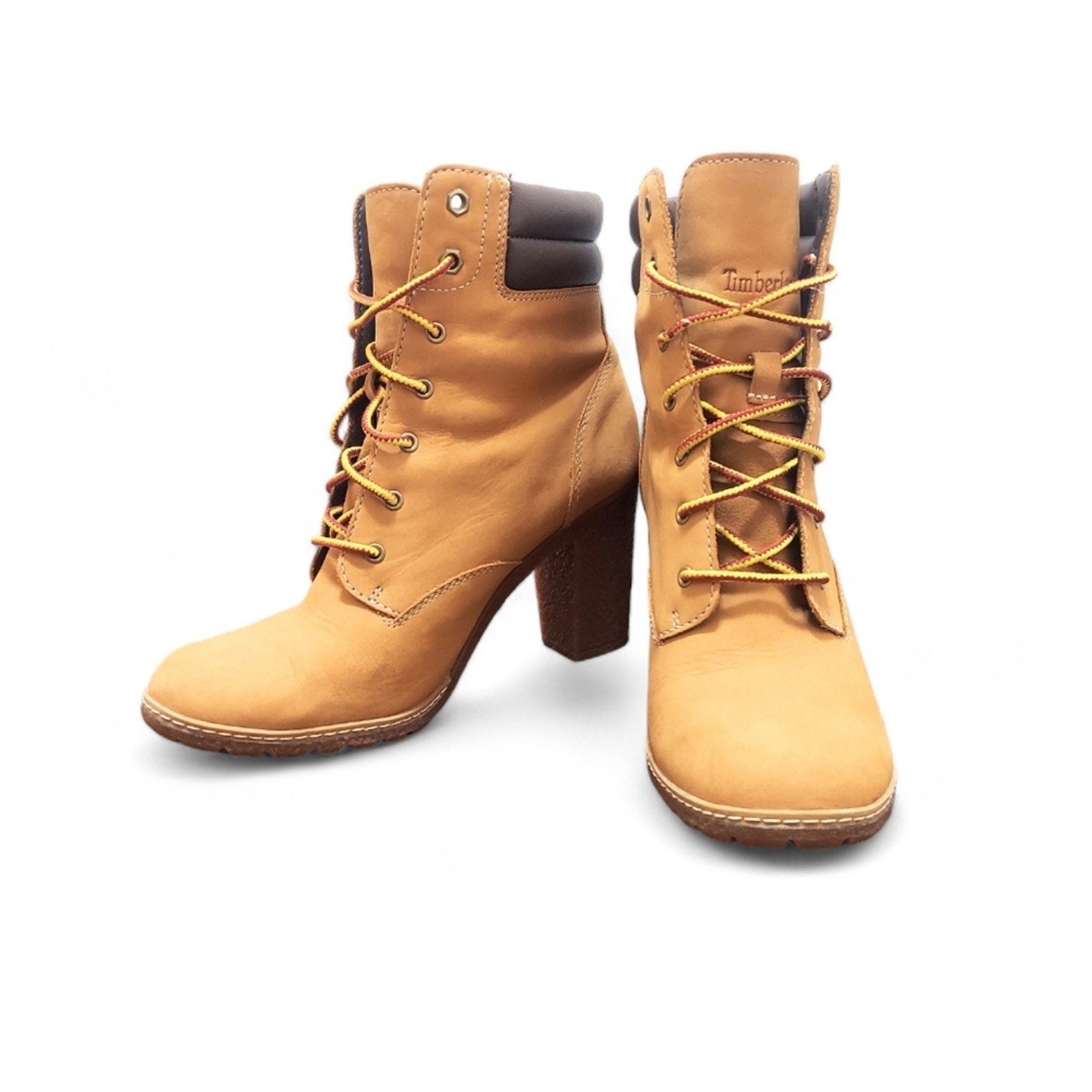 Women's Timberland Tillston Heeled Nubuck Leather Bootie Size 8.5 - Larmar's New And Used Products