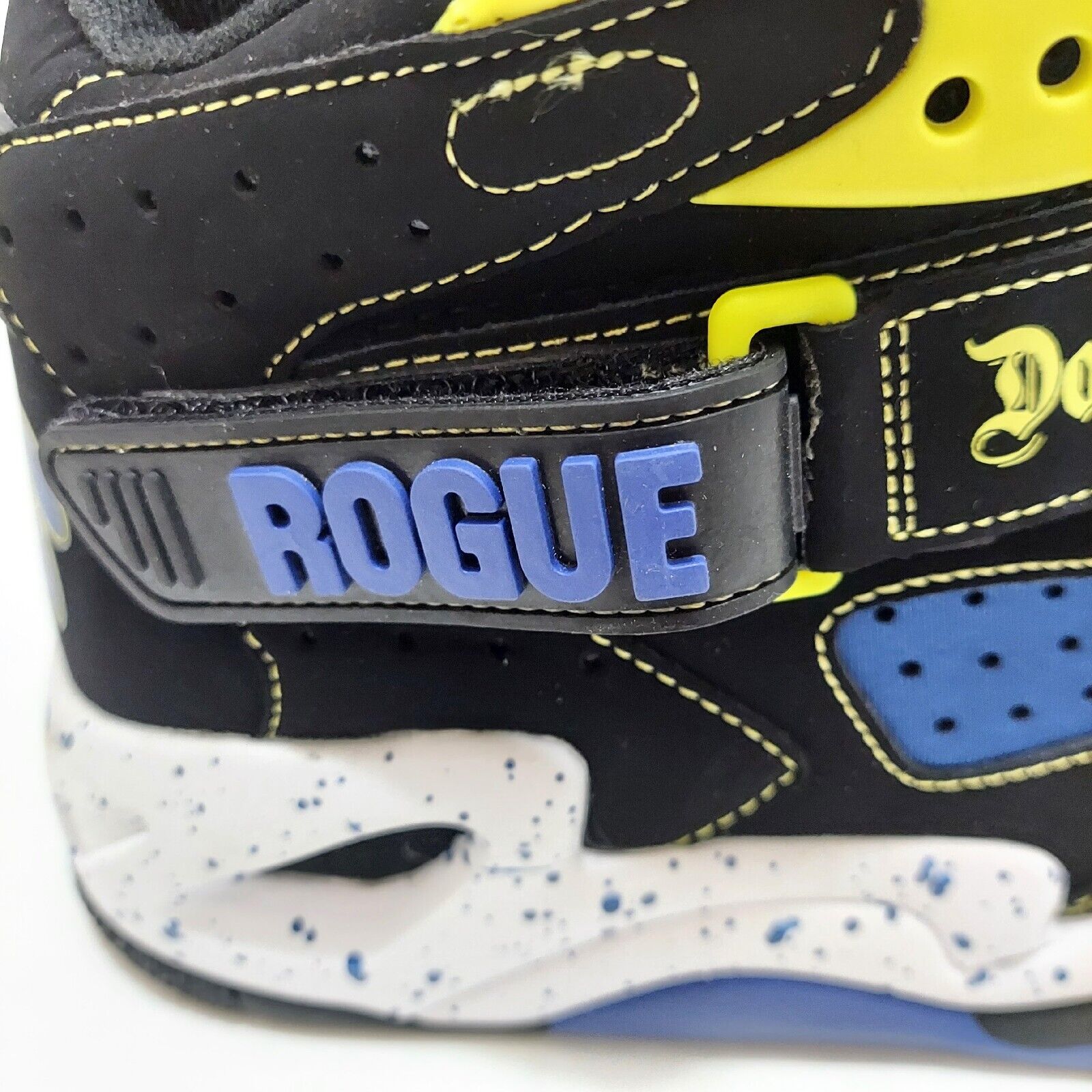 NEW Ewing Athletics Rogue x Dogg Pound Collab Sneakers (Black/Royal) - Larmar's New And Used Products