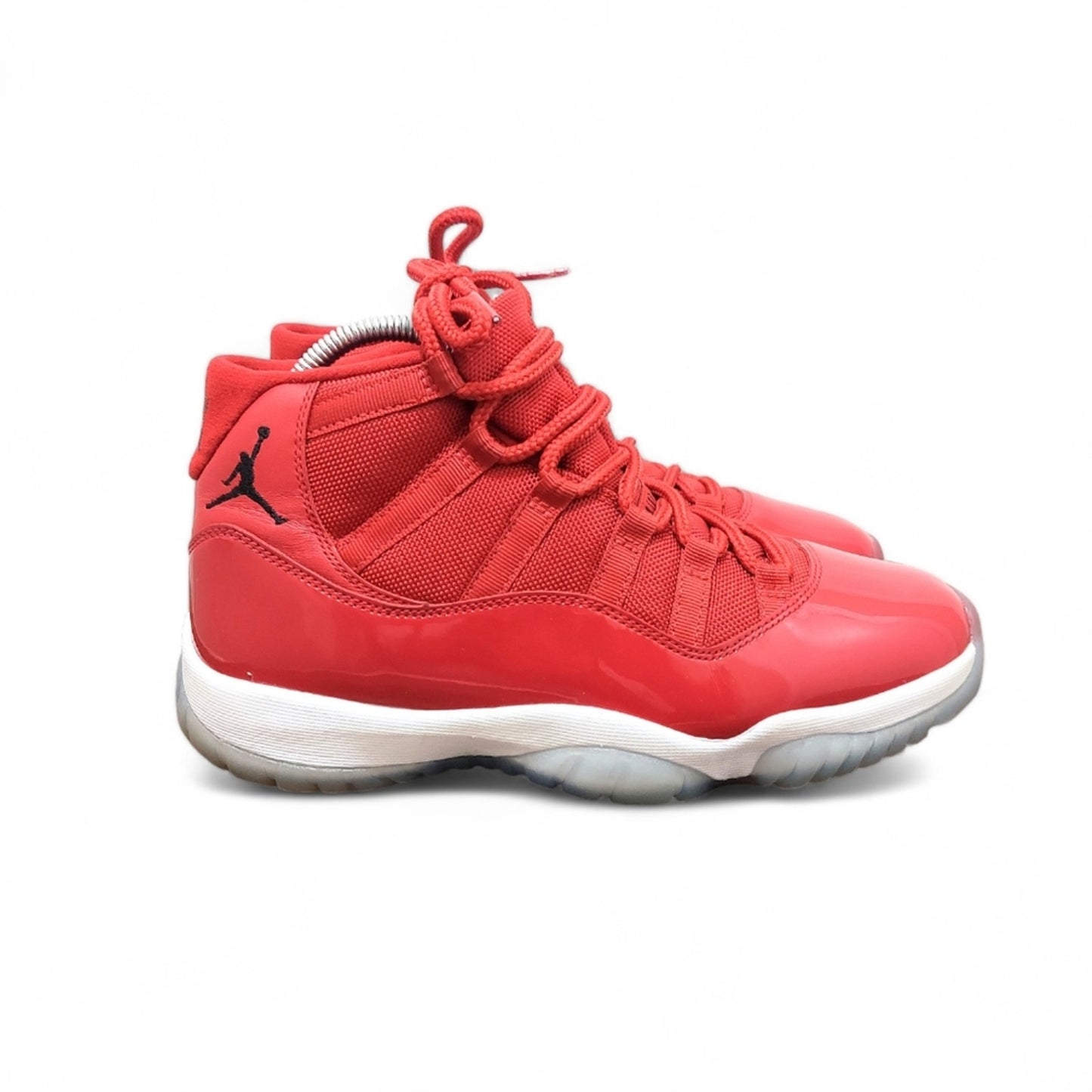 Jordan 11 Retro Win Like 96 Gym Red Basketball Sneakers - Men's Size 8