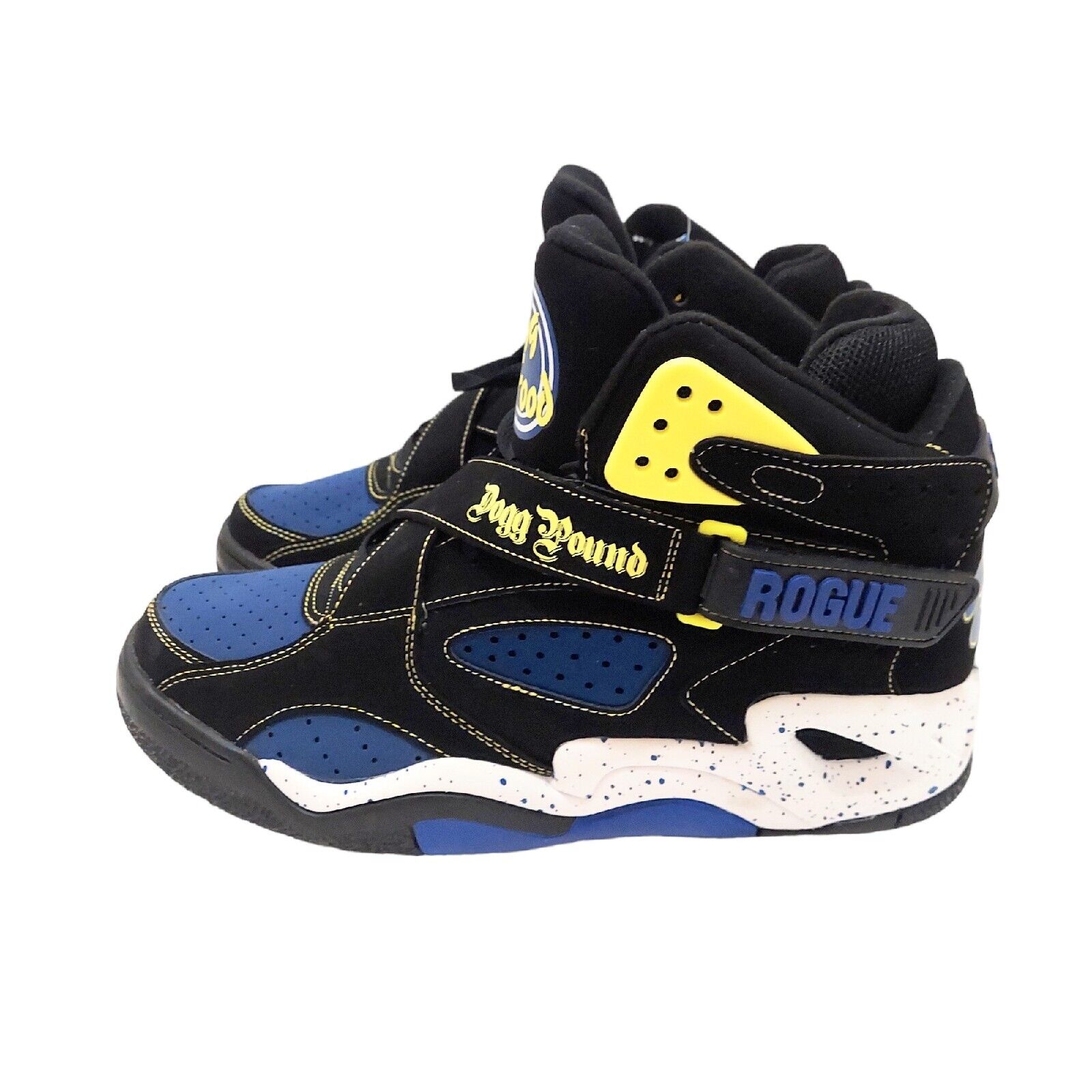 NEW Ewing Athletics Rogue x Dogg Pound Collab Sneakers (Black/Royal) - Larmar's New And Used Products