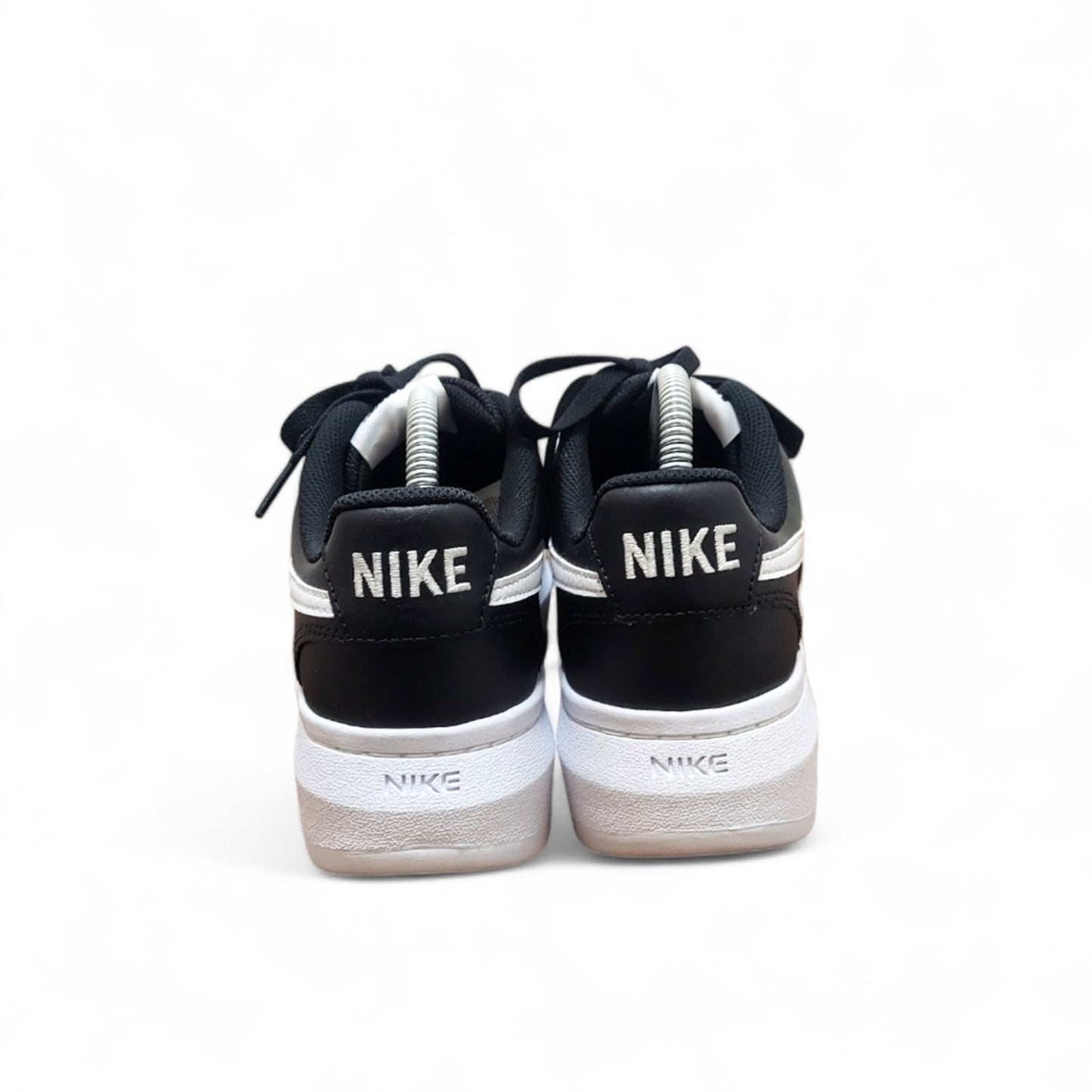 Nike Court Vision Alta Black/White Sneakers - Women's Size 9.5 New Without Box