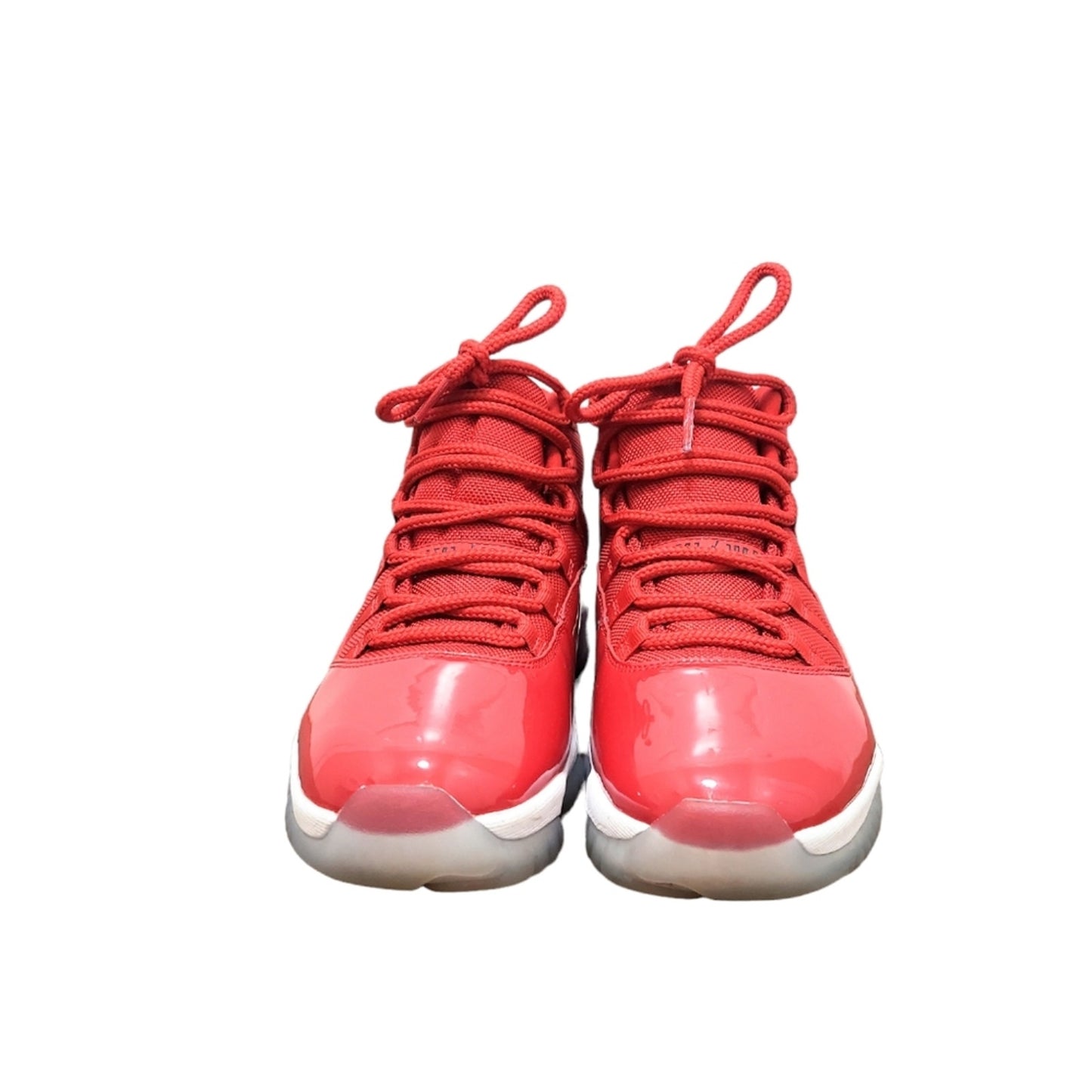 Jordan 11 Retro Win Like 96 Gym Red Basketball Sneakers - Men's Size 8