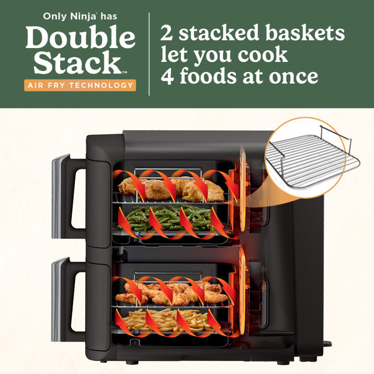 https://assets.wfcdn.com/im/71056797/resize-h755-w755%5Ecompr-r85/3319/331969164/Ninja+SL201+DoubleStack+2-Basket+Air+Fryer%2C+DoubleStack+Technology+Cooks+4+Foods+at+Once%2C+Space+Saving+Design%2C+8+QT%2C+6-in-1%2C+Smart+Finish+%26+Match+Cook%2C+Air+Fry%2C+Broil%2C+Bake%2C+Easy+Meals%2C+Easy+Clean.jpg