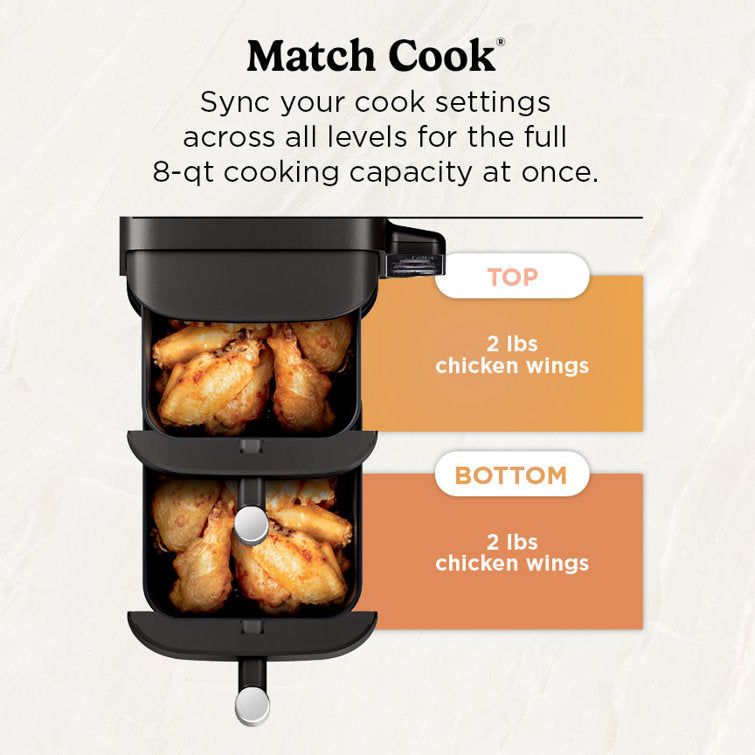 https://assets.wfcdn.com/im/48354971/resize-h755-w755%5Ecompr-r85/3319/331969162/Ninja+SL201+DoubleStack+2-Basket+Air+Fryer%2C+DoubleStack+Technology+Cooks+4+Foods+at+Once%2C+Space+Saving+Design%2C+8+QT%2C+6-in-1%2C+Smart+Finish+%26+Match+Cook%2C+Air+Fry%2C+Broil%2C+Bake%2C+Easy+Meals%2C+Easy+Clean.jpg