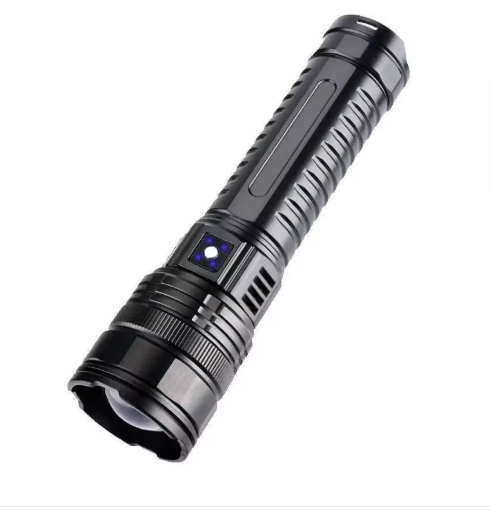 Most Powerful LED Tactical Flashlight with Built-in Emergency Battery