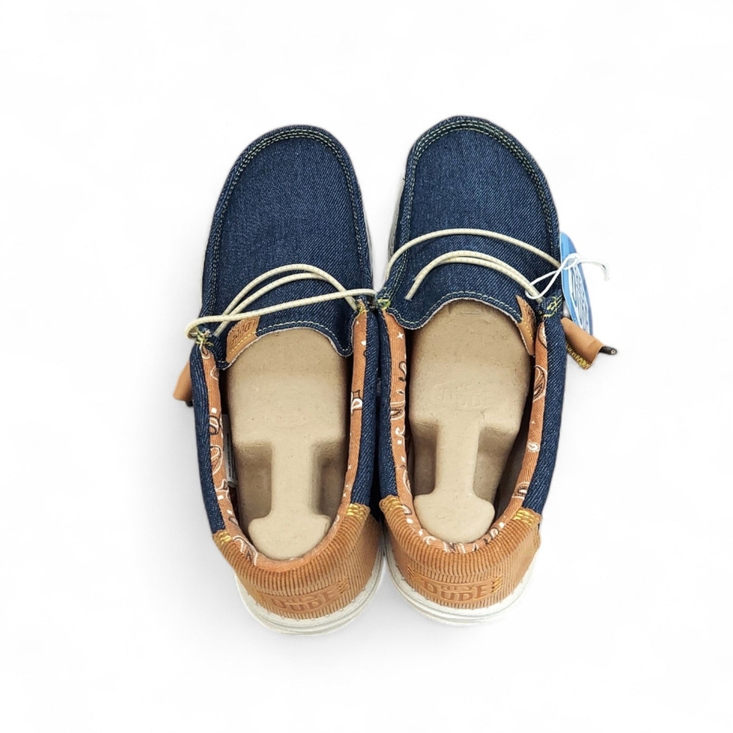 New Men's Hey Dude Wally Workwear Denim Loafers Size 13 - Larmar's New And Used Products