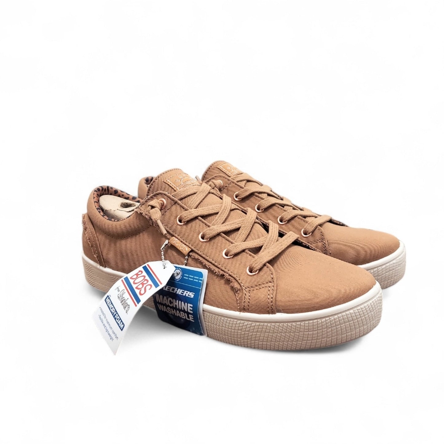 Women's BOBS from Skechers Extra Cute-2CUTE4U Vegan Shoes Chestnut - Larmar's New And Used Products