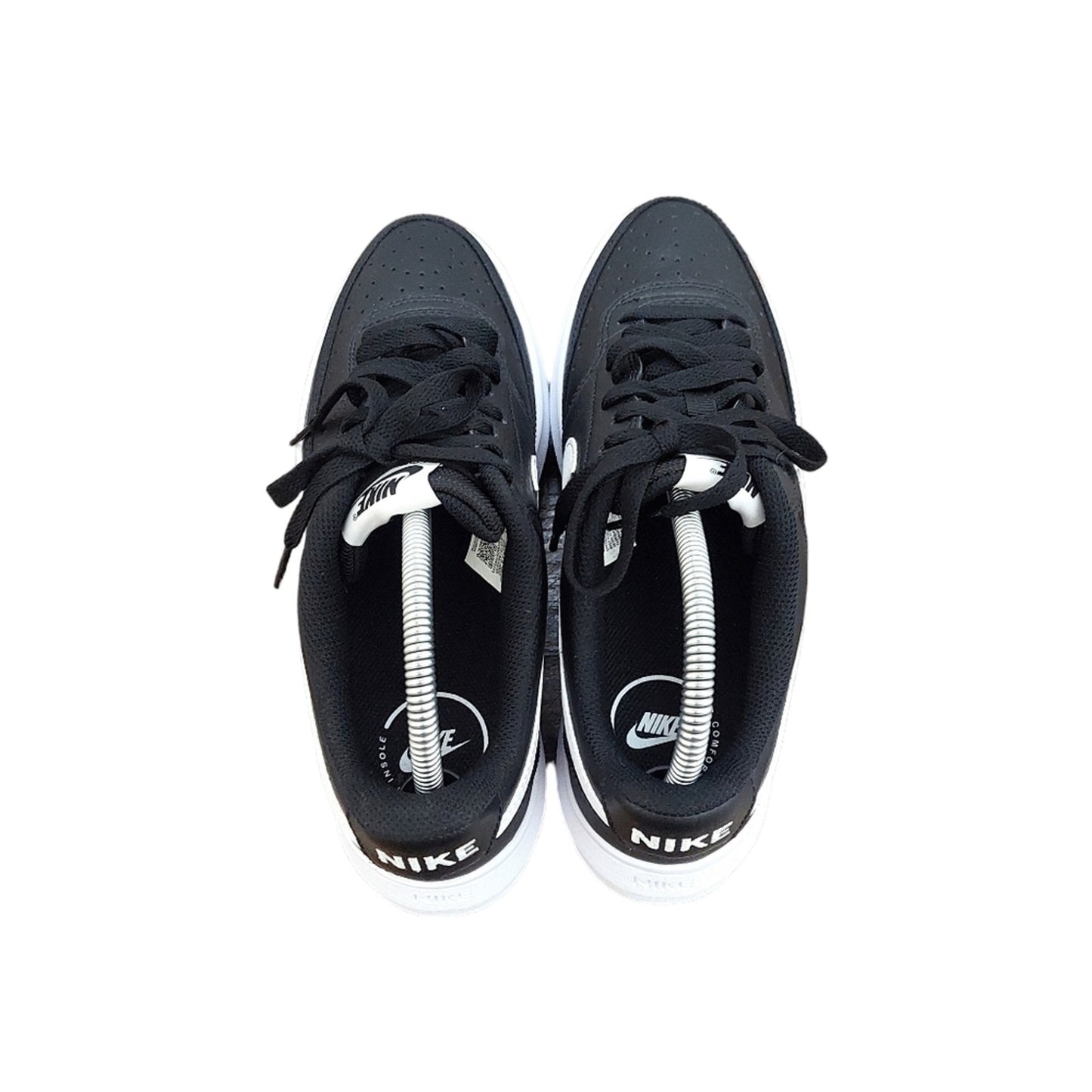 Nike Court Vision Alta Black/White Sneakers - Women's Size 9.5 New Without Box