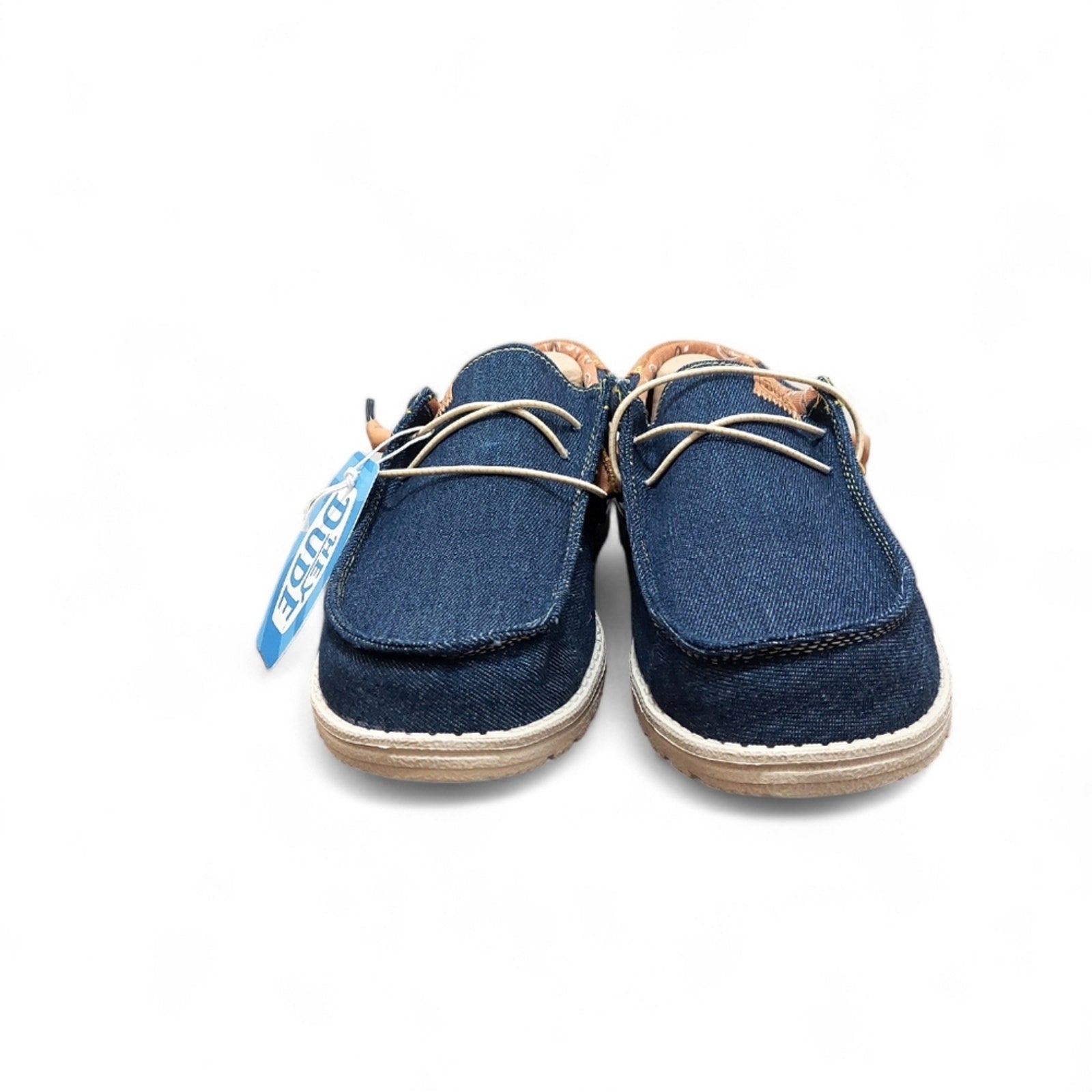 New Men's Hey Dude Wally Workwear Denim Loafers Size 13 - Larmar's New And Used Products