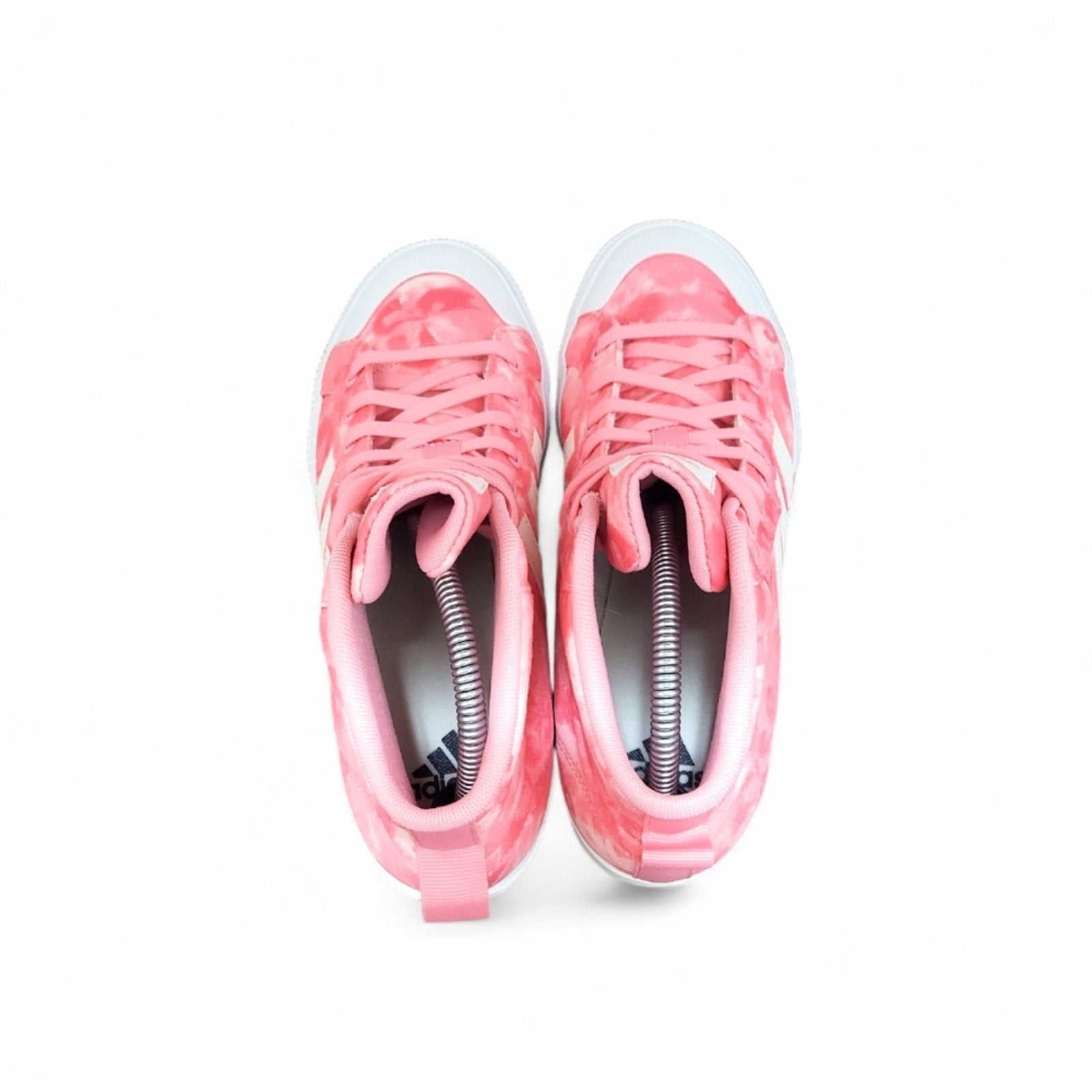 Adidas Bravada 2.0 Pink Mid-Top Platform Fashion Sneakers - Larmar's New And Used Products