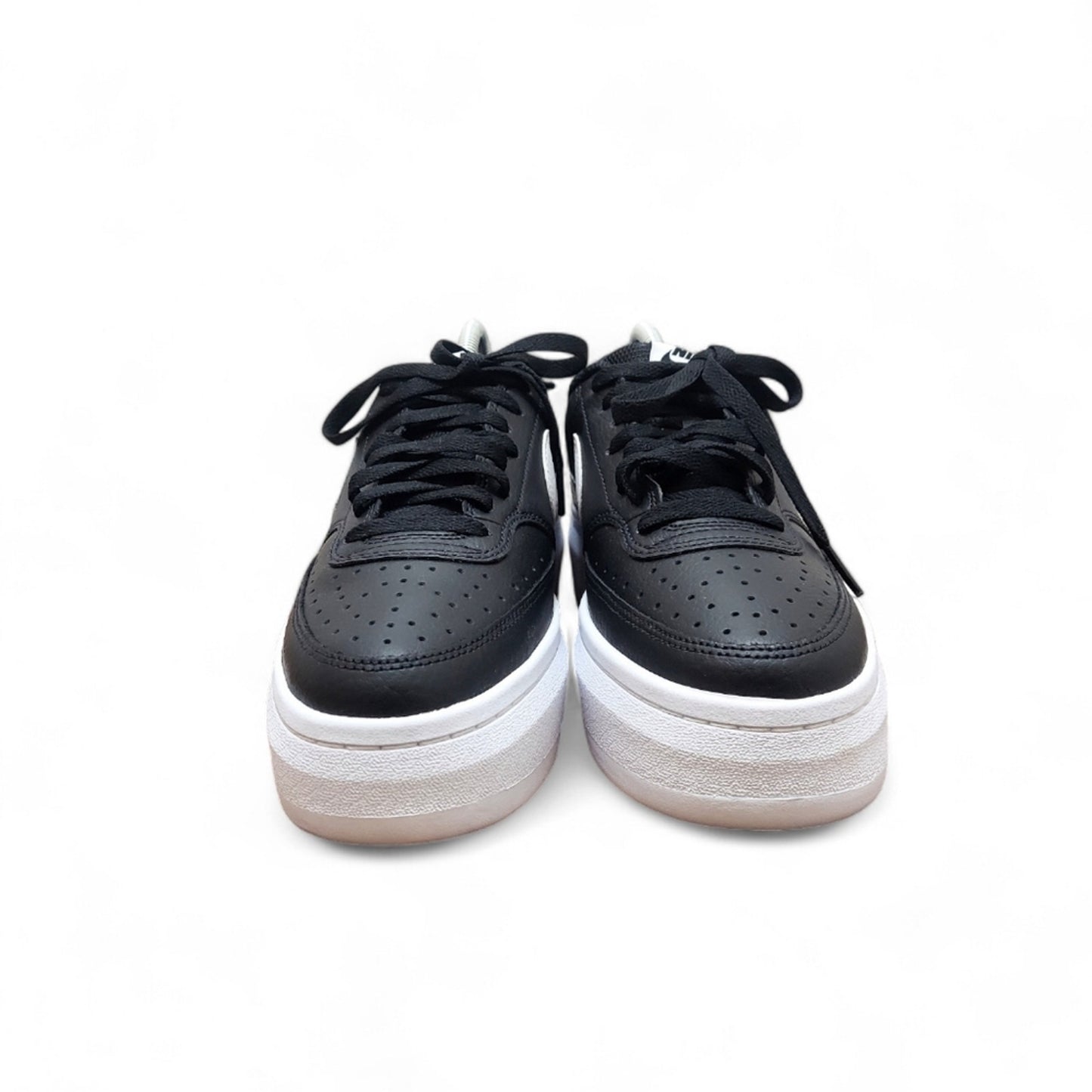 Nike Court Vision Alta Black/White Sneakers - Women's Size 9.5 New Without Box