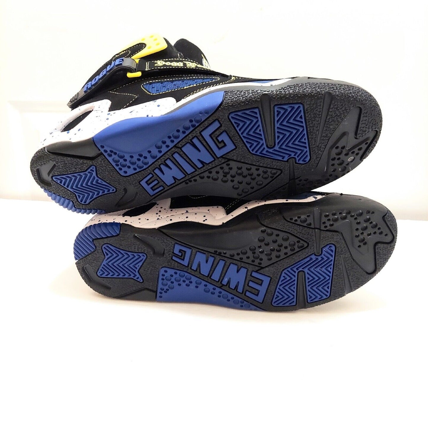 NEW Ewing Athletics Rogue x Dogg Pound Collab Sneakers (Black/Royal) - Larmar's New And Used Products