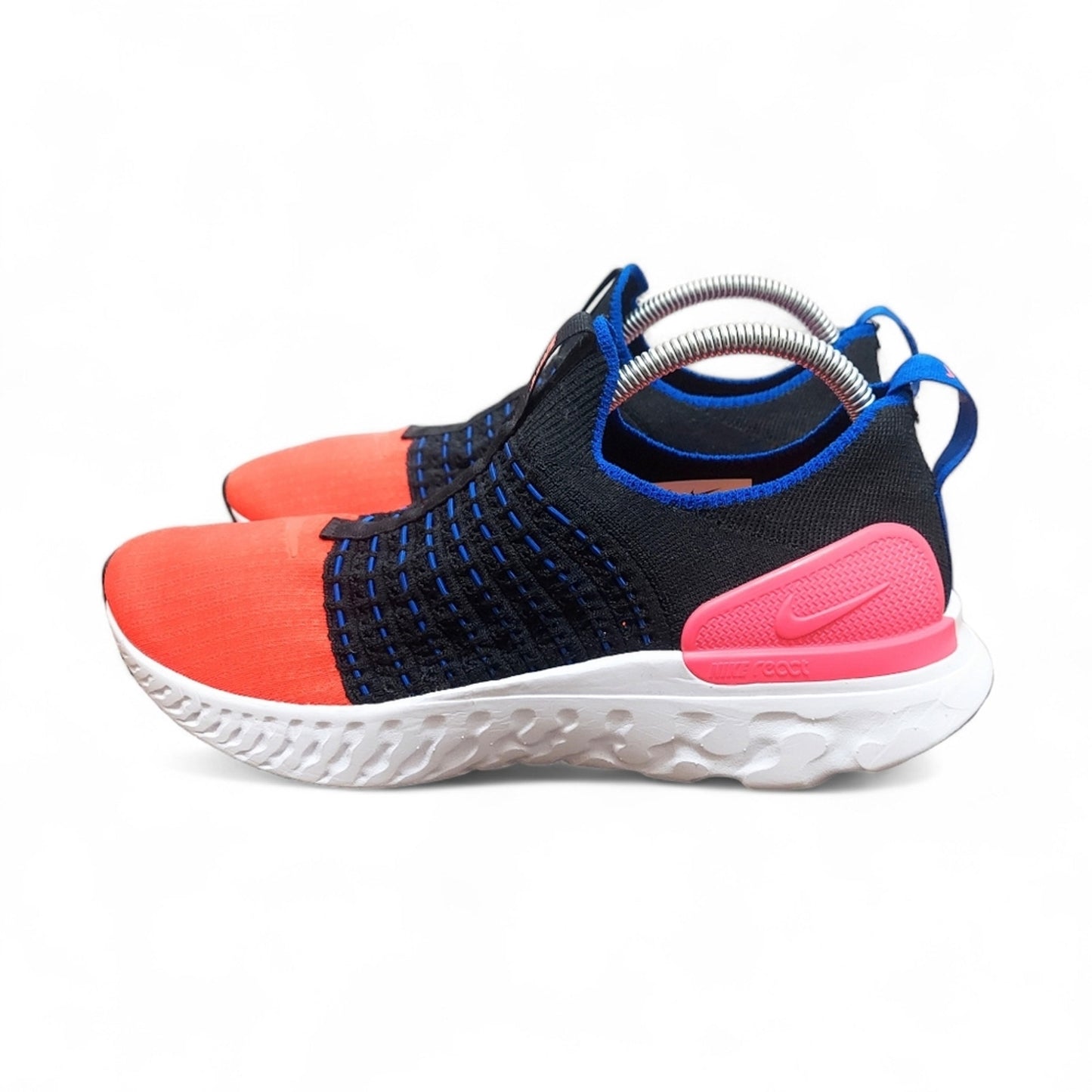 Women's Nike React Phantom Run Flyknit 2 Sneakers Laceless Size 9.5 - Larmar's New And Used Products