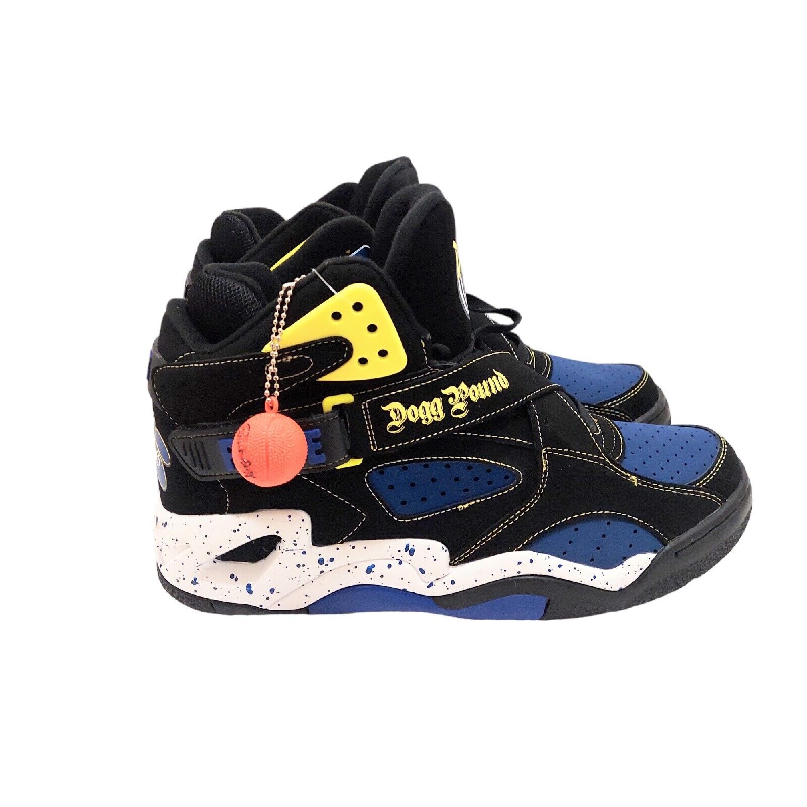 NEW Ewing Athletics Rogue x Dogg Pound Collab Sneakers (Black/Royal) - Larmar's New And Used Products